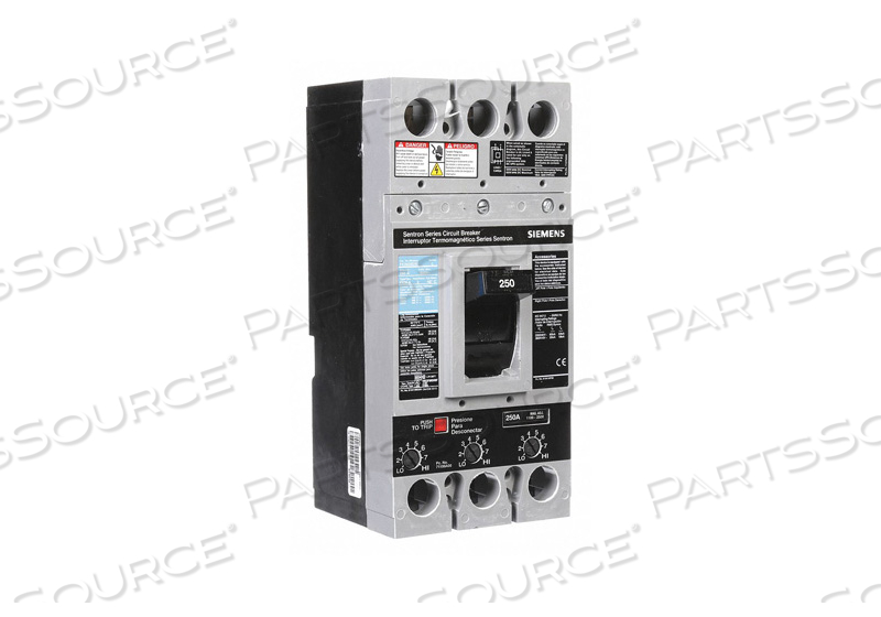 CIRCUIT BREAKER 250A 3P 600VAC FXD6-A by Siemens