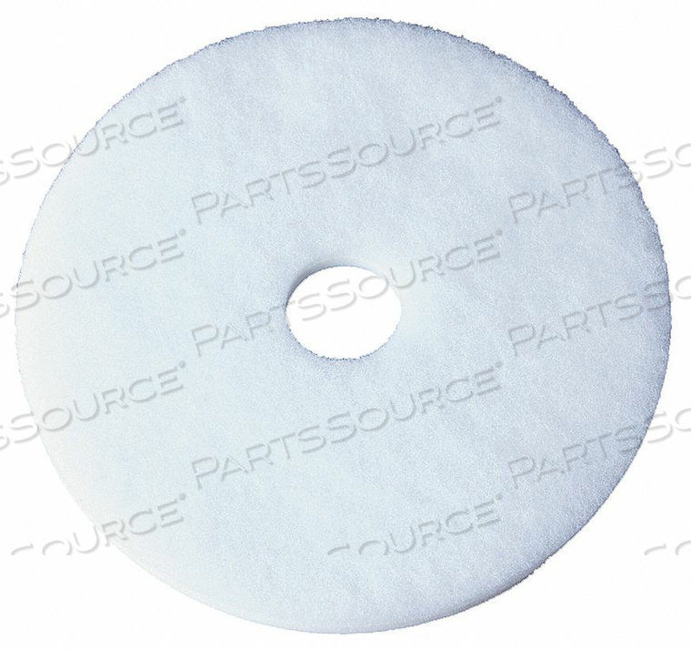 FLOOR PAD 17 IN WHITE PK5 by Tough Guy