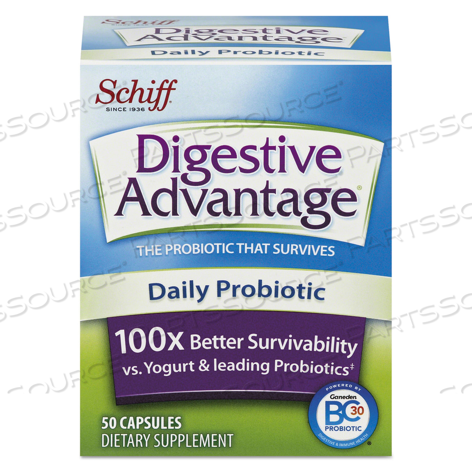 DAILY PROBIOTIC CAPSULE, 50 COUNT 