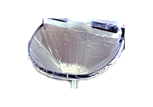 CASE OF 10 NON-STERILE DRAPES FOR UROCATCH W/ 8MM ADAPTER by David Scott Company