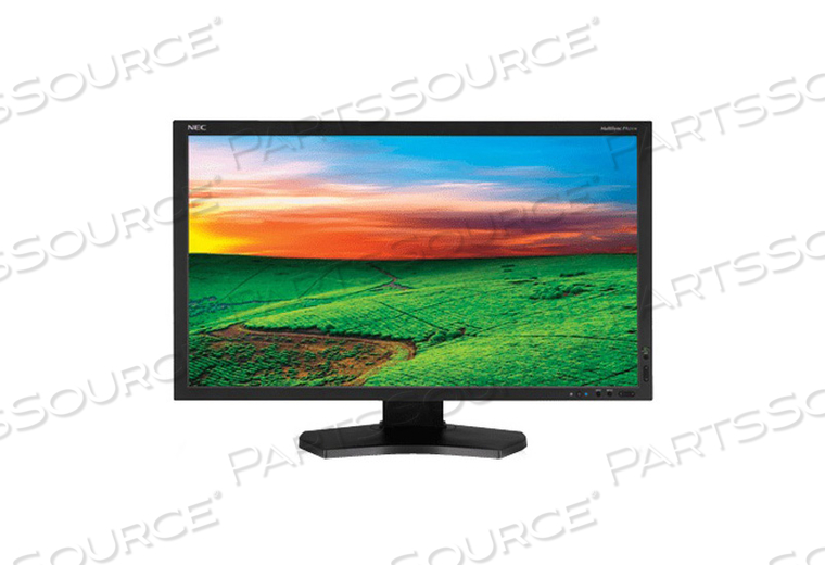 DESKTOP MONITOR, 1000:1 CONTRAST RATIO, 23 IN VIEWABLE IMAGE, 1920 X 1080 RESOLUTION, BLACK, 12.7 IN X 2.9 IN X 21.4 IN, 15.4 LB by NEC Display Solutions of America