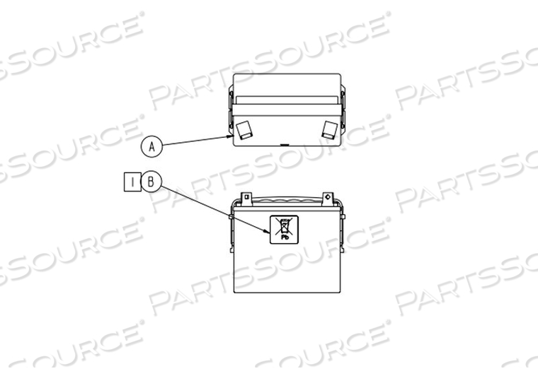 ASSEMBLY, GEL CELL BATTERY by Stryker Medical ASSEMBLY, GEL CELL BATTERY by Stryker Medical