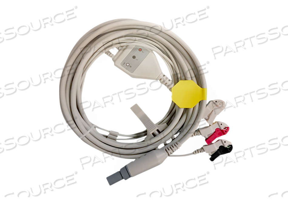 CPM ECG PATIENT HARNESS CABLE, SCREW, COMPRESSION SPRING, TRIGGER LINK, BATTERY RELEASE LEVER, HOUSING HALF, RELIEF VALVE BUTTON AND TRIGGER COVE by Siemens Medical Solutions