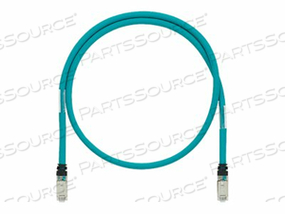PATCH CORD, CAT 5E, SHIELDED, 600V, 24 AWG, TEAL, 3M by Panduit