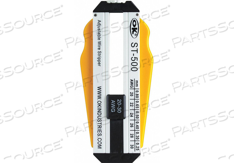 ADJUSTABLE WIRE STRIPPER 20-30 AWG by OK Industries ADJUSTABLE WIRE STRIPPER 20-30 AWG by OK Industries