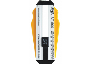 ADJUSTABLE WIRE STRIPPER 20-30 AWG by OK Industries ADJUSTABLE WIRE STRIPPER 20-30 AWG by OK Industries