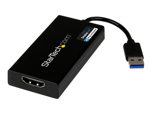USB 3.0 TO 4K HDMI EXTERNAL MULTI MONITOR VIDEO GRAPHICS ADAPTER - EXTERNAL VIDEO ADAPTER - DISPLAYLINK DL-5500 - USB 3.0 - HDMI - BLACK by StarTech.com Ltd. USB 3.0 TO 4K HDMI EXTERNAL MULTI MONITOR VIDEO GRAPHICS ADAPTER - EXTERNAL VIDEO ADAPTER - DISPLAYLINK DL-5500 - USB 3.0 - HDMI - BLACK by StarTech.com Ltd.