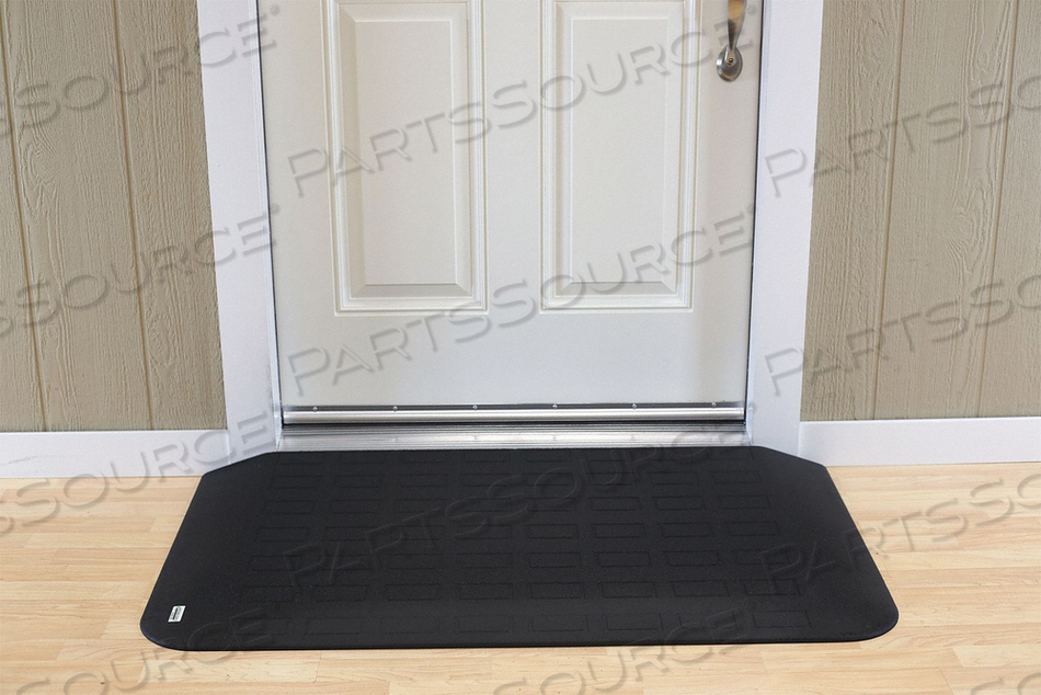 ADA COMPLIANT RAMP MATTE BLACK 46 H by Ez Edge ADA COMPLIANT RAMP MATTE BLACK 46 H by Ez Edge