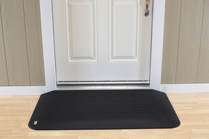 ADA COMPLIANT RAMP MATTE BLACK 46 H by Ez Edge