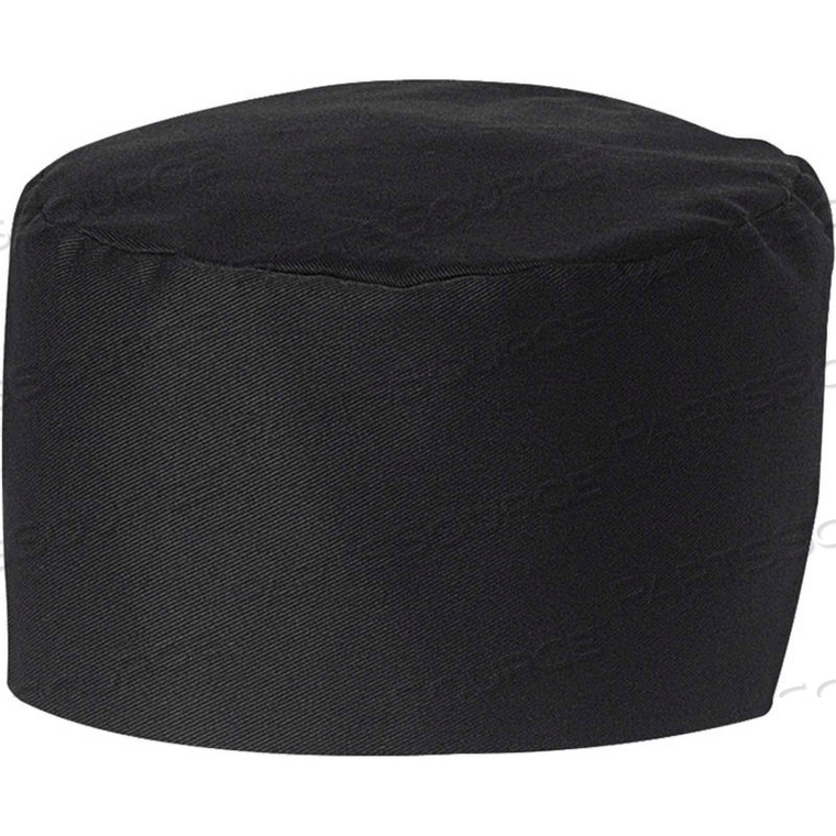 CHEF DESIGNS SKULL CAP, BLACK, POLYESTER/COTTON, L by VF Imagewear, Inc.