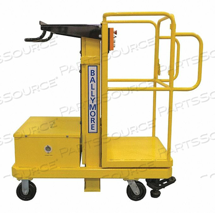 MINI MERCHANDISE LIFT, 12' YELLOW by Ballymore MINI MERCHANDISE LIFT, 12' YELLOW by Ballymore