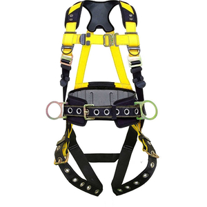 SERIES 3 HARNESS WITH WAIST PAD, TIE BACK LEGS, 3 D-RINGS, XL-XXL by Guardian Fall Protection