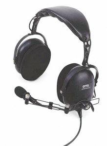 HEADSET OVER THE HEAD OVER EAR BLACK by Otto Engineering