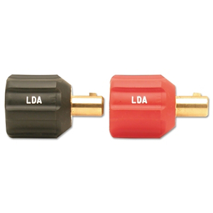 INTERNATIONAL DINSE TYPE MACHINE PLUG ADAPTER, MALE AND FEMALE CONNECTION by Lenco INTERNATIONAL DINSE TYPE MACHINE PLUG ADAPTER, MALE AND FEMALE CONNECTION by Lenco