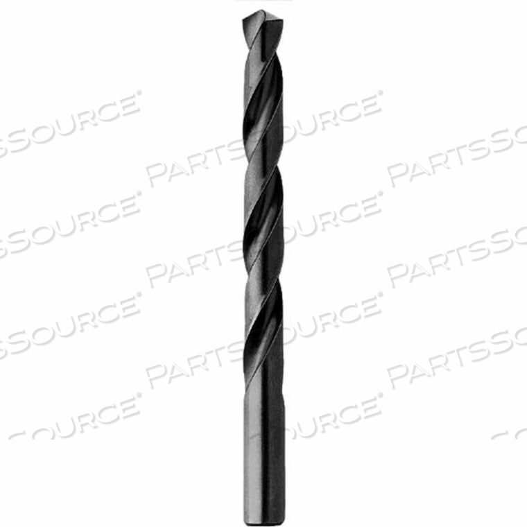 STYLE T1B HSS JOBBERS DRILL BLACK OXIDE 1/4" 12 PACK 