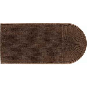WATERHOG ECO GRAND ELITE ENTRANCE MAT + ONE END 3/8" THICK 6' X 19.3' BROWN by Andersen Company