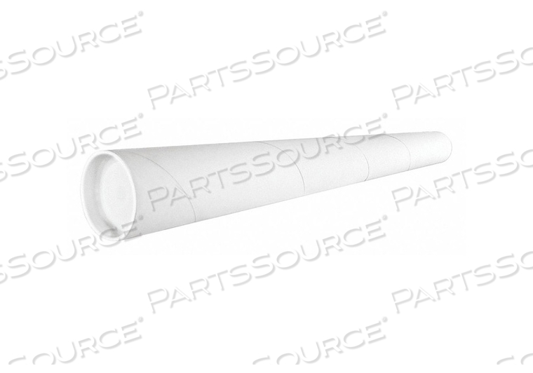 MAILING TUBE 9INLX2IN.DIA WHITE PK50 by Crownhill