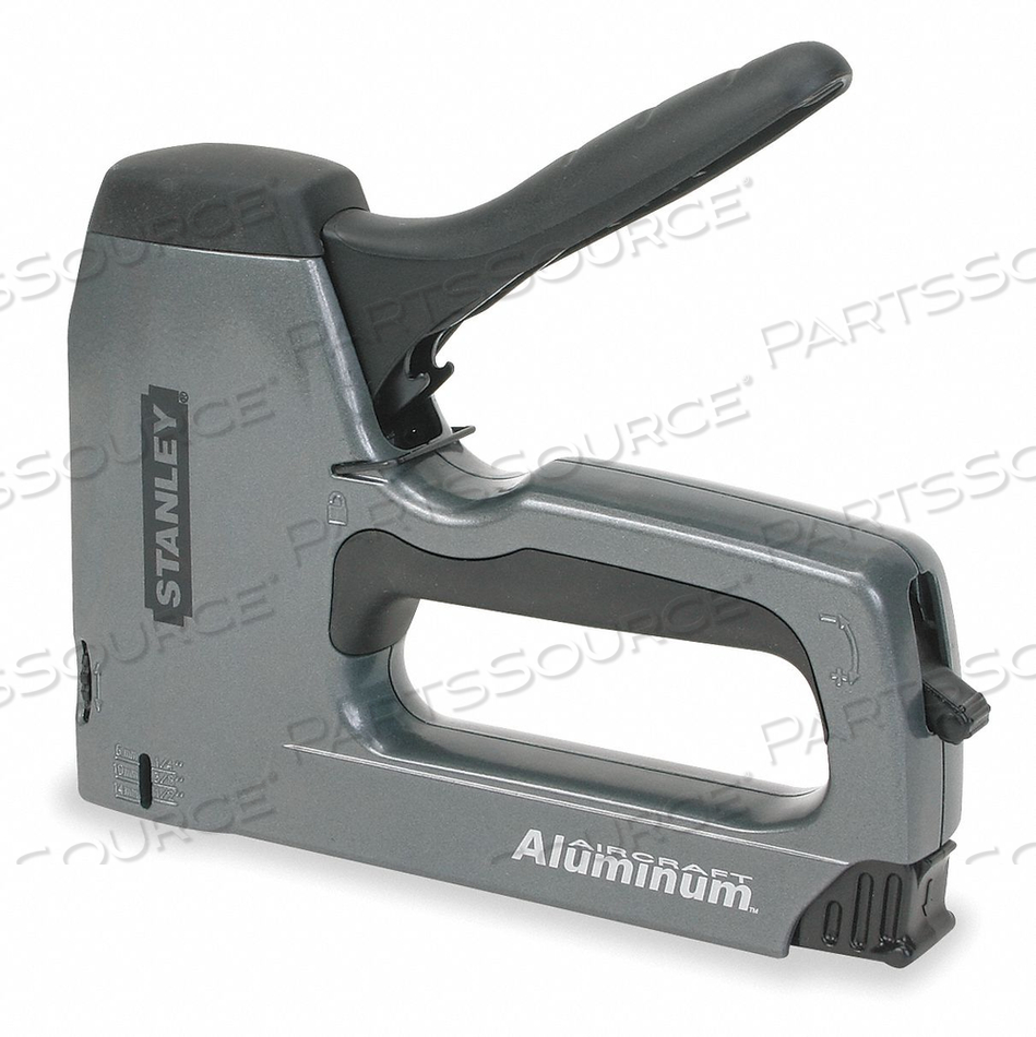 HEAVY-DUTY ALUMINUM STAPLE GUN / BRAD NAILER by Stanley