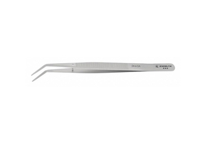 TWEEZER STRONG BLUNT 6IN L SS 1/64IN TIP by Excelta