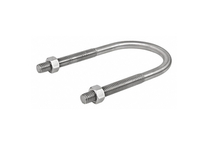 U BOLT STD 316 SS 1/2IN. THREAD 4IN TUBE by Calbrite