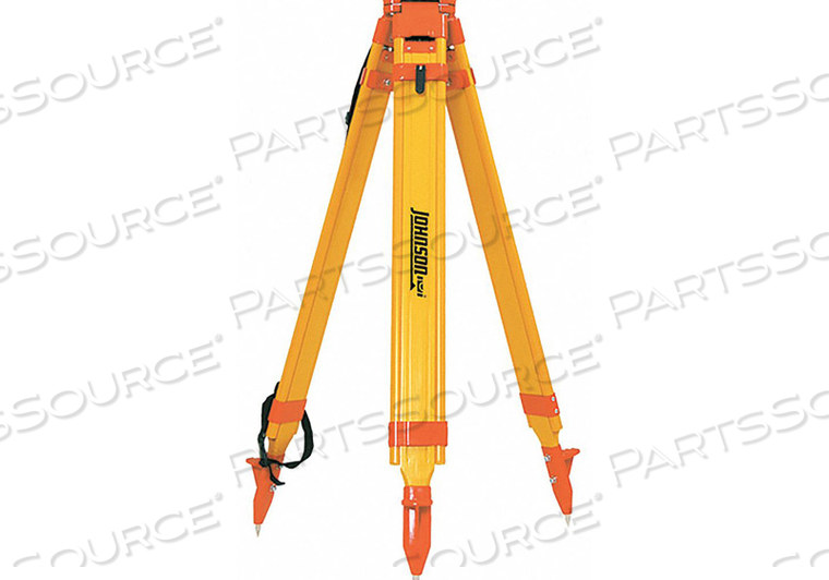TRIPOD 5/8-11 48 TO 66 IN L FIBERGLASS by Johnson Level