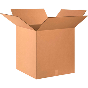 HEAVY-DUTY DOUBLE WALL CARDBOARD CORRUGATED BOXES 24" X 24" X 24" 500#/ECT-71 by Box Packaging Inc