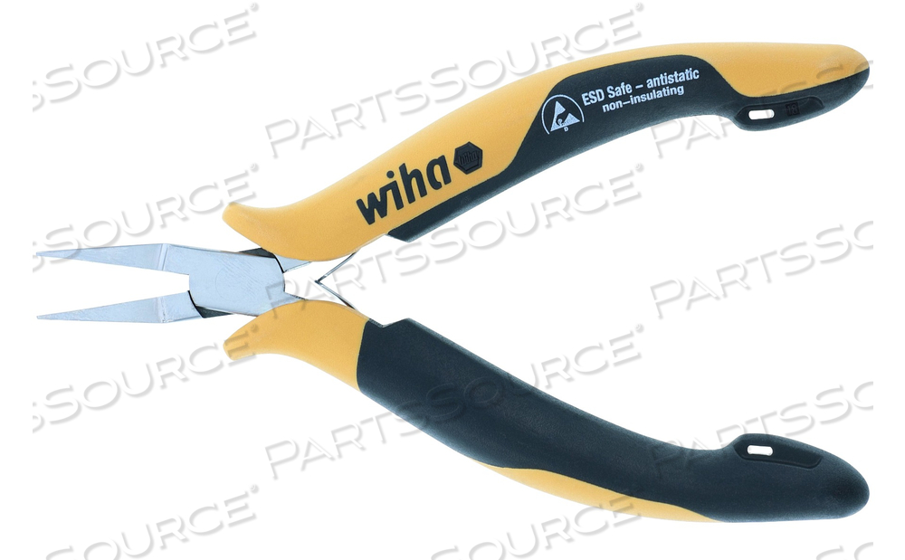 ESD SAFE PRECISION SHORT FLAT NOSE PLIERS by Wiha Tools