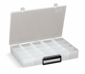 ADJUSTABLE COMPARTMENT BOX TRANSLUCENT by Flambeau, Inc.