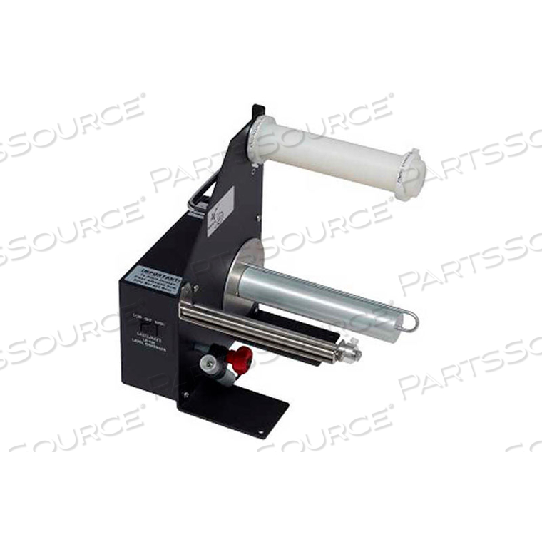 AUTOMATIC LABEL DISPENSER FOR TRANSPARENT & OPAQUE LABELS UP TO 6.5" WIDE by Labelmate USA LLC AUTOMATIC LABEL DISPENSER FOR TRANSPARENT & OPAQUE LABELS UP TO 6.5" WIDE by Labelmate USA LLC