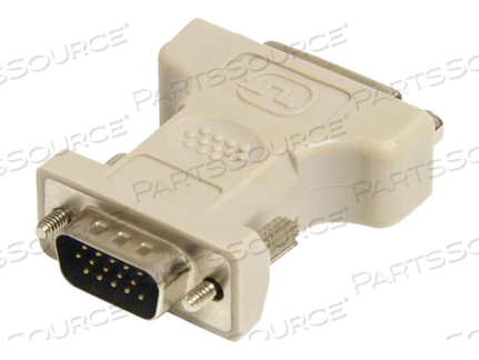 CONNECT YOUR DVI-I DISPLAY TO A VGA VIDEO CARD. - DVI TO VGA - DVI TO VGA ADAPTE by StarTech.com Ltd.