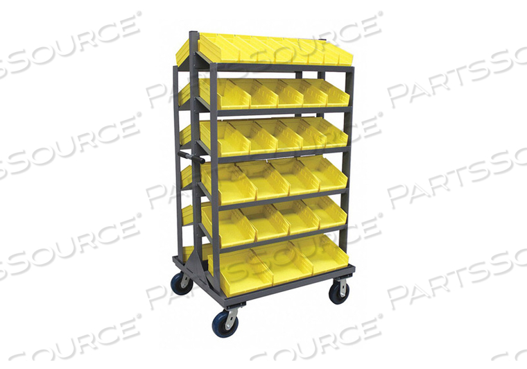 MOBILE PICK RACK 66 H 58 BINS YLLOW by Jamco MOBILE PICK RACK 66 H 58 BINS YLLOW by Jamco