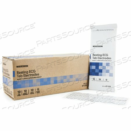 EKG TAB ELECTRODE (1000 PER BOX) by McKesson