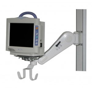 VARIABLE HEIGHT ARM, NON-LOCKING, 15 TO 30LB LOAD CAPACITY, INCLUDES: SLIDE-IN MOUNTING PLATE by GCX Corporation