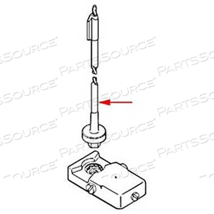 ROD, TORQUE (HEX END) by Anthony International (Anthony Doors)