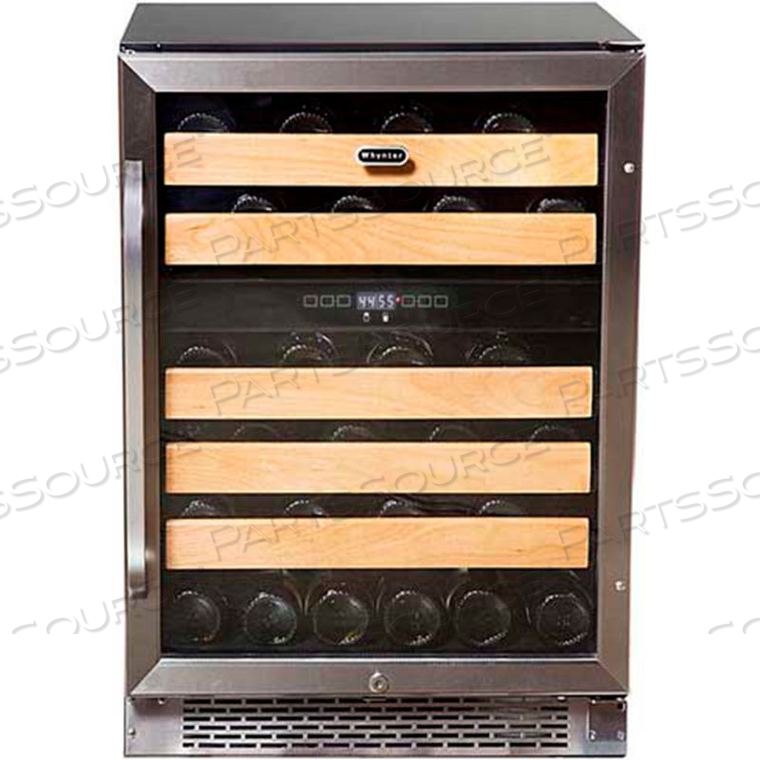 32.5 H X 23.5 W X 22.5IN D 46 R600A WINE BUILT-IN REFRIGERATOR 