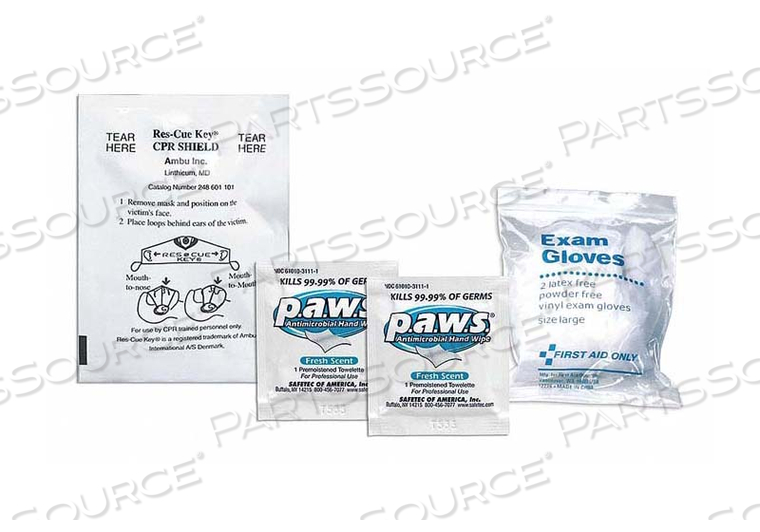 CPR KIT 4 COMPONENTS 6 IN L by First Aid Only