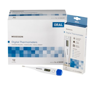 DIGITAL THERMOMETER (12 PER BOX) by McKesson