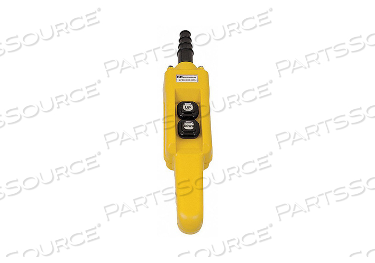 PENDANT STATION 2 PUSH BUTTON NO YELLOW by KH Industries PENDANT STATION 2 PUSH BUTTON NO YELLOW by KH Industries