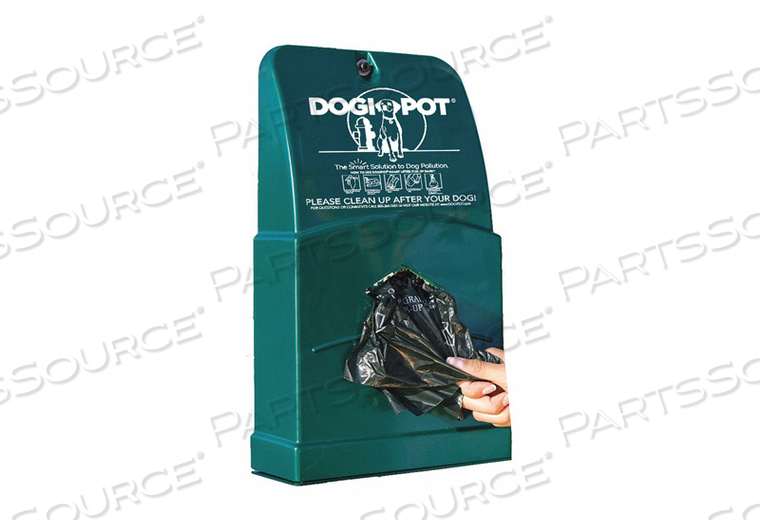 LITTER BAG DISPENSER - POLYETHYLENE by Dogipot LITTER BAG DISPENSER - POLYETHYLENE by Dogipot