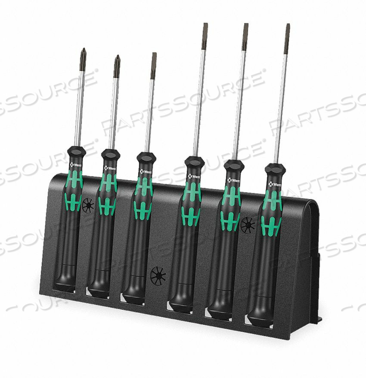 PRECISION SCREWDRIVER SET SL/PH 6 PCS. by Wera