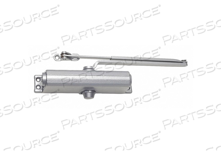 DOOR CLOSER SILVER 10 IN L REVERSIBLE by LCN
