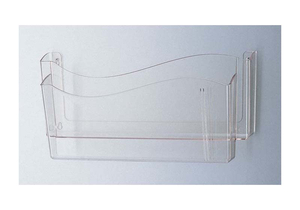 UNBREAKABLE WALL POCKET LEGAL/LTR CLEAR by Officemate