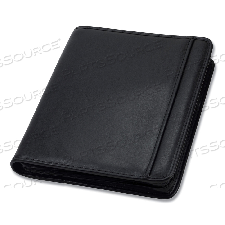 PROFESSIONAL 1" ZIPPER BINDER, 8-1/2" X 11", VINYL COVER, BLACK by Samsill PROFESSIONAL 1" ZIPPER BINDER, 8-1/2" X 11", VINYL COVER, BLACK by Samsill