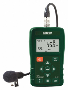 NOISE DOSIMETER LCD 30 TO 130 DB RANGE by Extech Instruments NOISE DOSIMETER LCD 30 TO 130 DB RANGE by Extech Instruments