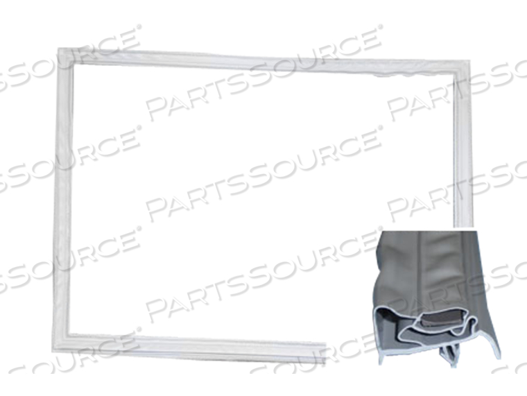 GASKET DOOR D/D MAG 12', MAGNETIC D-TYPE UC, 4IN SIZE, FOR USE WITH: FOR REFRIGERATOR/FREEZER by Thermo Fisher Scientific (Asheville)