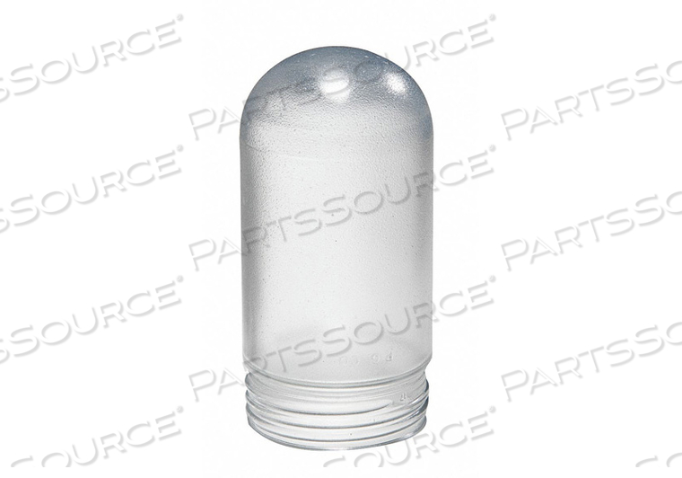 GLASS GLOBE COATED 6-3/4 X 3-1/4 IN by Shat-R-Shield