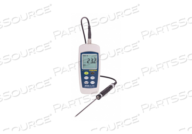 DIGITAL THERMOMETER LCD 5-29/32 L by Reed Instruments DIGITAL THERMOMETER LCD 5-29/32 L by Reed Instruments