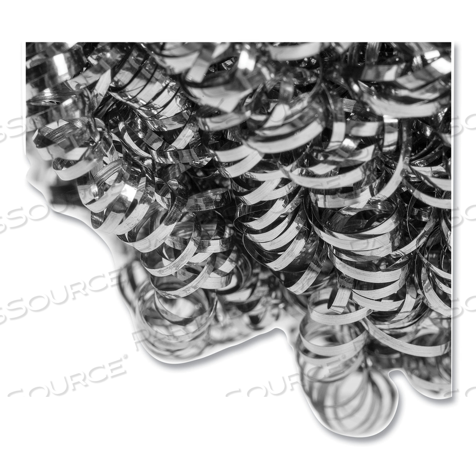 STAINLESS STEEL SPONGE, POLYBAGGED, 1.75 OZ, GRAY/CARTON by Royal Paper STAINLESS STEEL SPONGE, POLYBAGGED, 1.75 OZ, GRAY/CARTON by Royal Paper