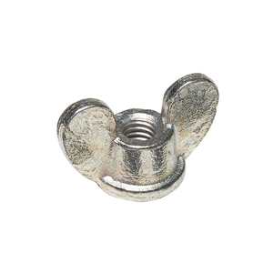 WING NUT, 3/8"-16 THREAD SIZE, STEEL, GRADE 2, ZINC PLATED, 1 5/8 IN MAX WING SPAN by Peerless Hardware Mfg Inc