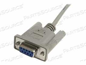 THIS 6FT STRAIGHT THROUGH SERIAL CABLE FEATURES TWO DB9 FEMALE (DB9F) CONNECTORS by StarTech.com Ltd. THIS 6FT STRAIGHT THROUGH SERIAL CABLE FEATURES TWO DB9 FEMALE (DB9F) CONNECTORS by StarTech.com Ltd.